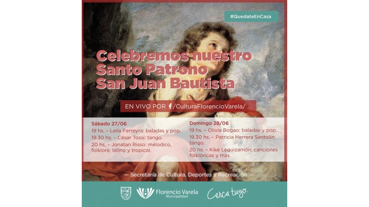 Este fin de semana celebramos juntos a nuestro Santo Patrono 